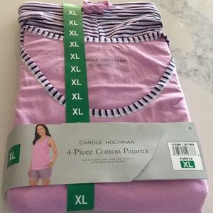Woman’s pajama tank and shorts plus xl